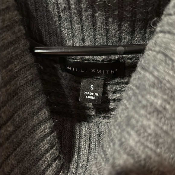 Women’s Cozy Gray Cowl Neck quarter sleeve Sweater - Picture 2 of 5